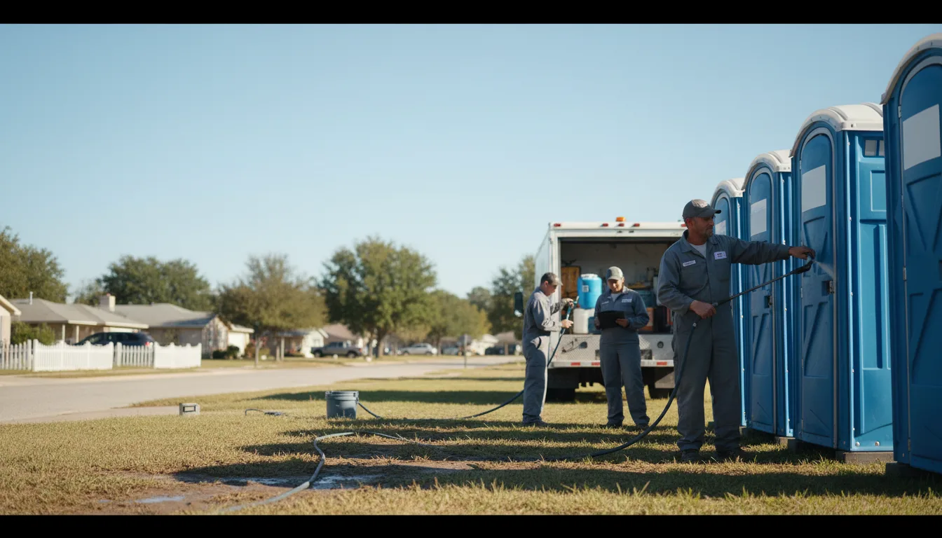 Long-Term Portable Toilet Rental in Brussels, IL near me